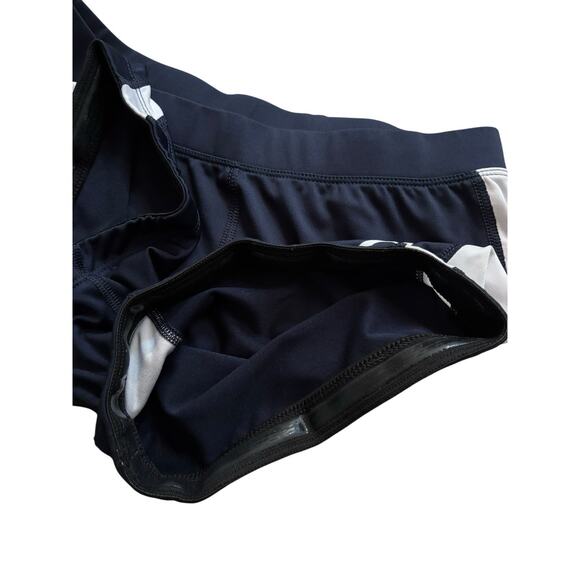 ASICS Chaser Compression Short Blue White Women's Running Shorts NWOT Small - Picture 4 of 6